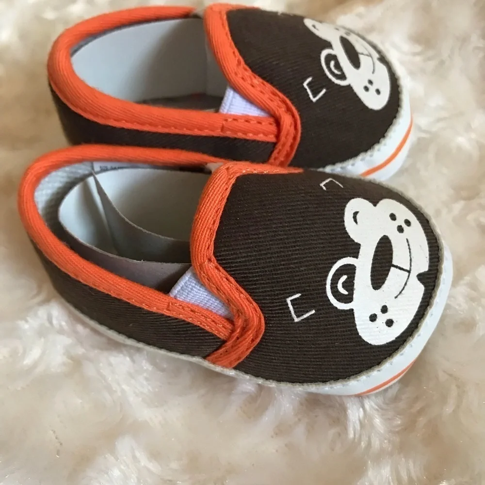Newborn Baby Monkey slip on shoes